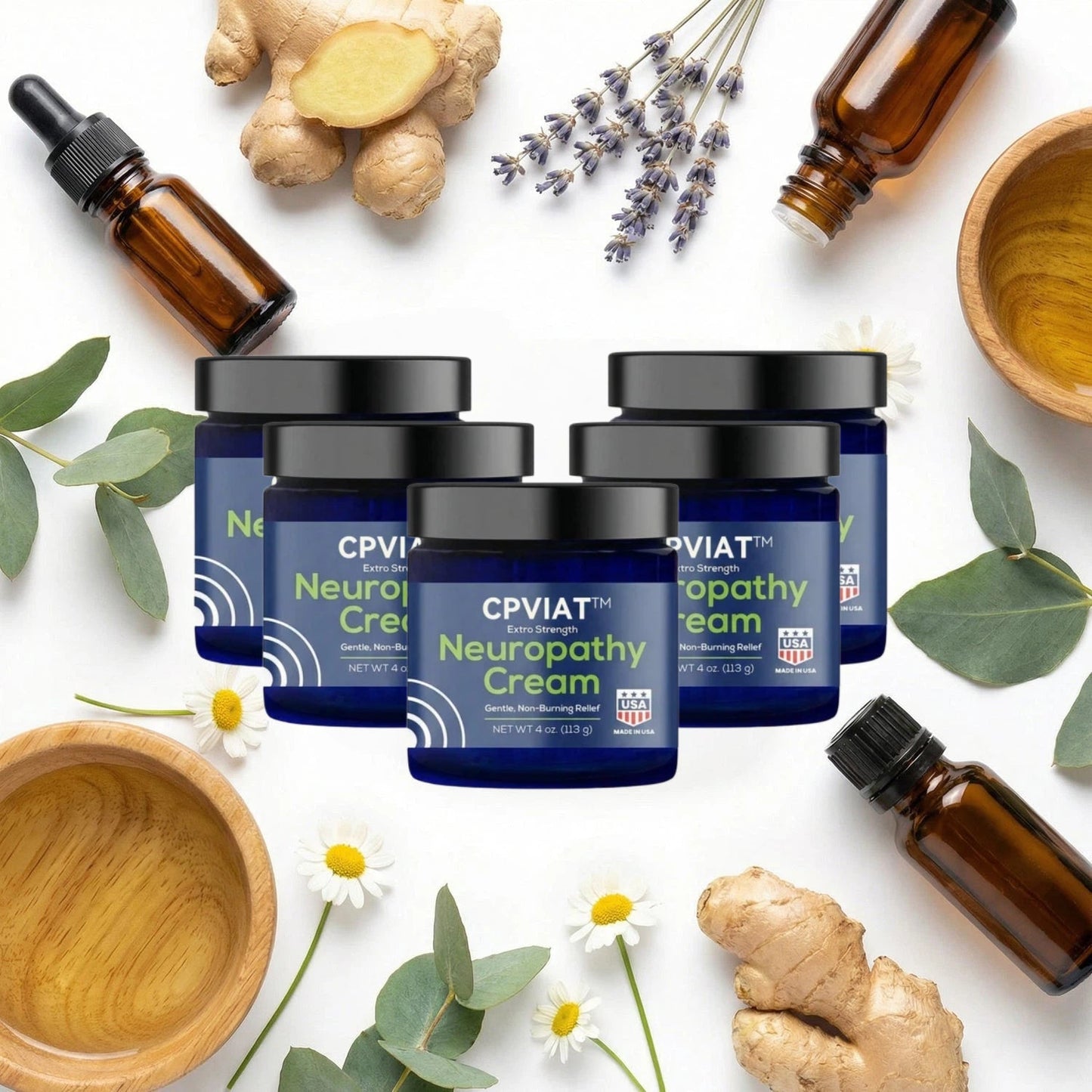 Cpviat™ Soothing Neuropathy Cream | For Feet, Legs & Hands