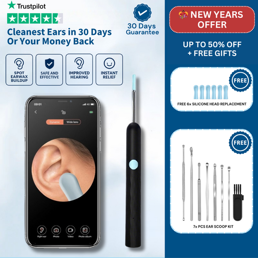 👂Owiwell®Smart Visual Ear Cleaner-🛡️No More Blind Digging