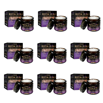 ✨Made and Shipped from USA ✨Owiwell® Biotin 10-in-1 Skin Restoration Cream 🍀