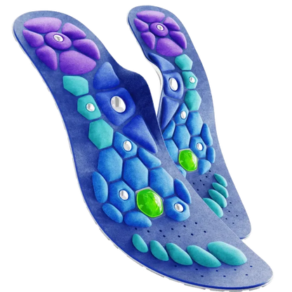 Acupressure Magnetic Massage Insoles | Shock-Absorbing & Breathable