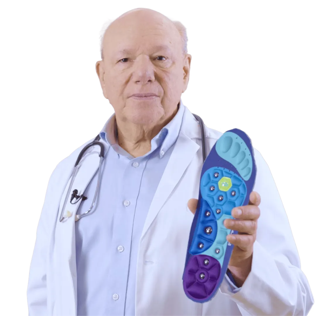 Acupressure Magnetic Massage Insoles | Shock-Absorbing & Breathable