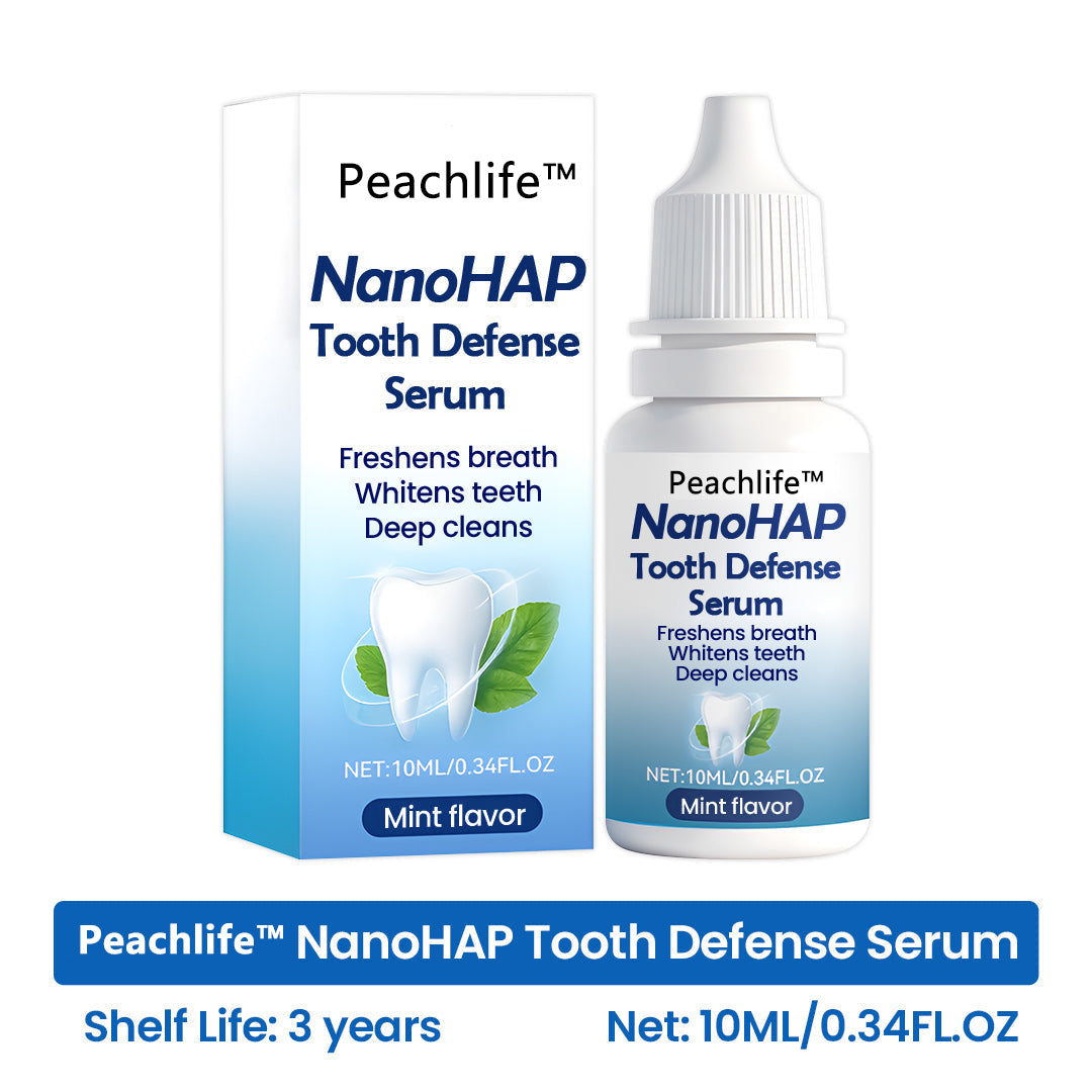 Peachlife™ NanoHAP Tooth Defense Serum | Enamel Repair & Sensitivity Relief