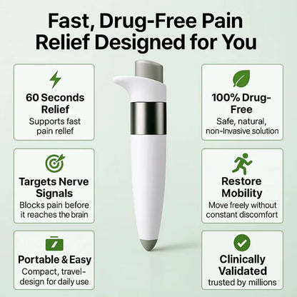 Free Shipping, Howcode™ Natural Pain Relief Pen-One Device, Multiple Pain Problems Solved