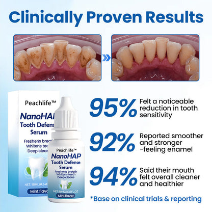 Peachlife™ NanoHAP Tooth Defense Serum | Enamel Repair & Sensitivity Relief