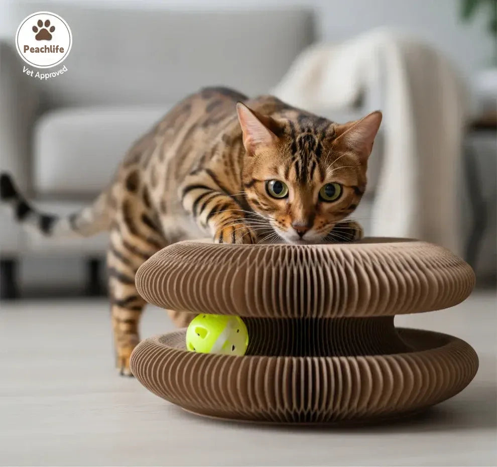 Last Sale, Be The Cat Parent Your Fur Baby Deserves! 🐾 Magic Organ Cat Scratcher | A cat paradise that is constantly changing!
